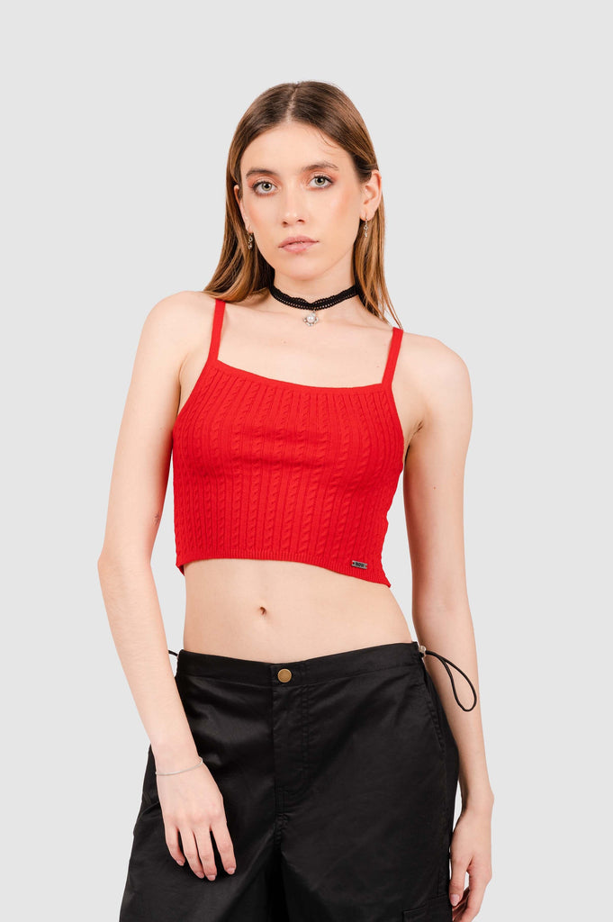 Croptop Navagio 🇵🇪 Now Peru Rojo XS 