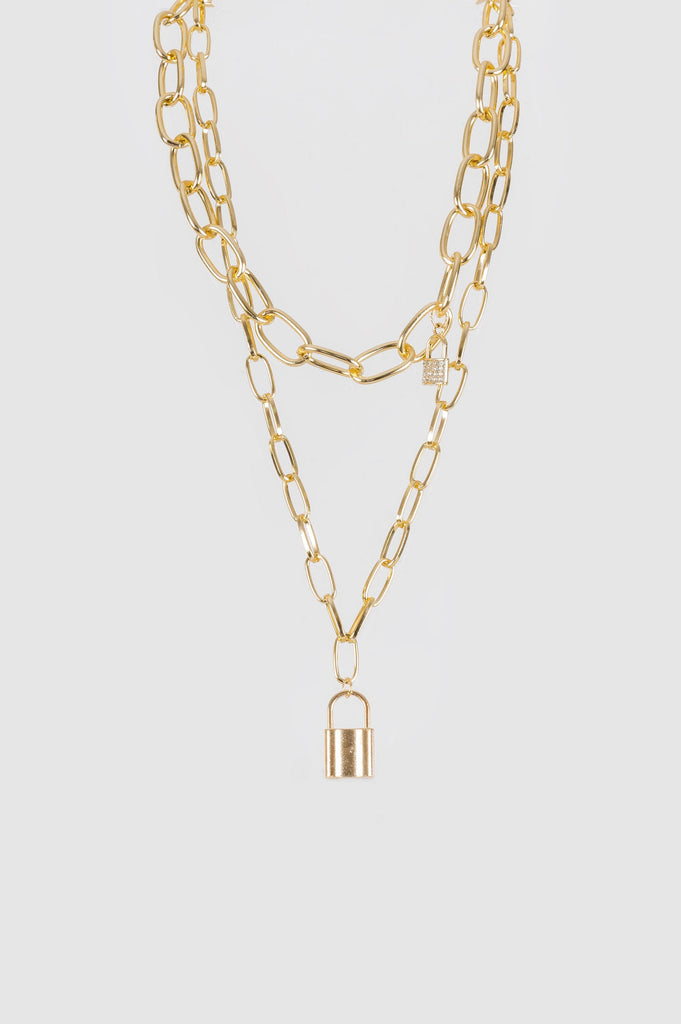 Collar Security Jgo COLLARES NOW Dorado 