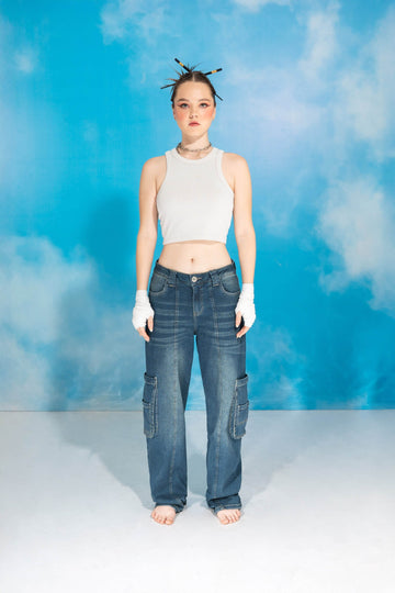 Pantalón Recto Denim Jaya PANTALONES NOW 