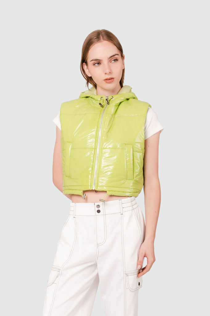 Chaleco Crop Bens CHALECOS NOW Verde XS 