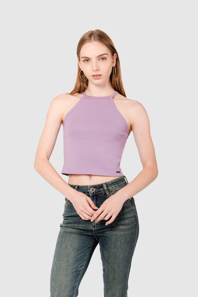 Crop Top Fit Dacota CROPTOPS NOW Morado XS 