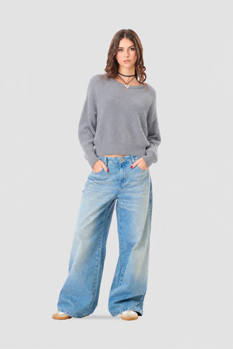 Chompa Slim Fit Skadi CHOMPAS NOW Gris XS 