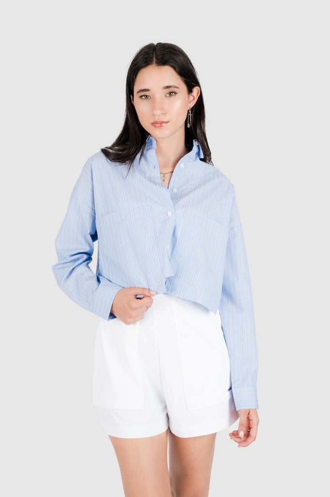 Camisa Orlan CAMISAS NOW Azul Claro XS 
