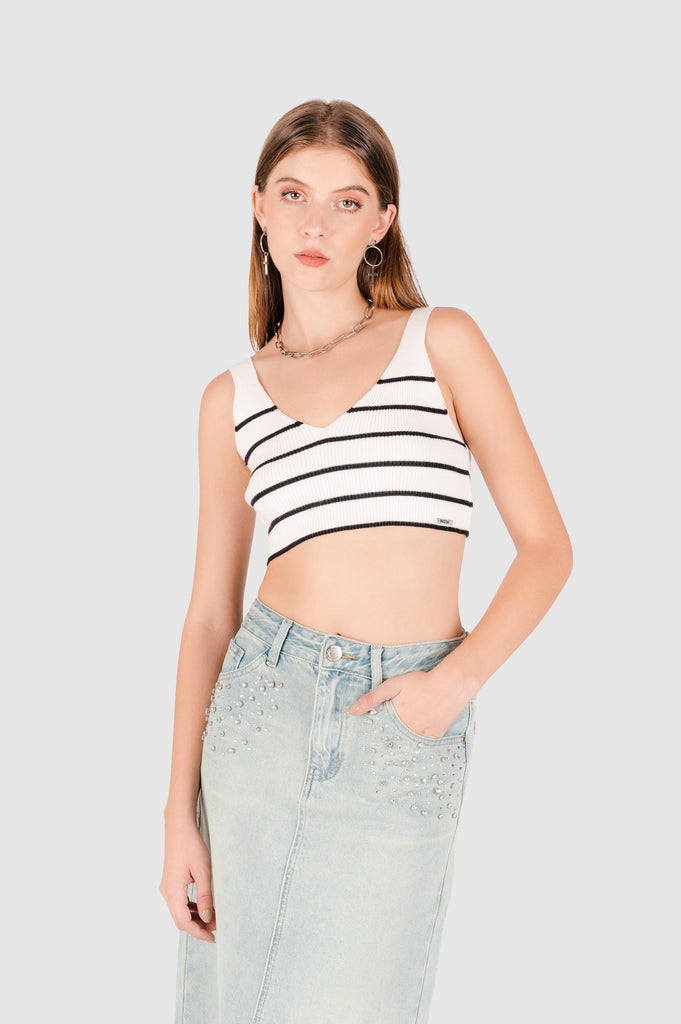 Croptop Lecce CROPTOPS NOW Blanco XS 