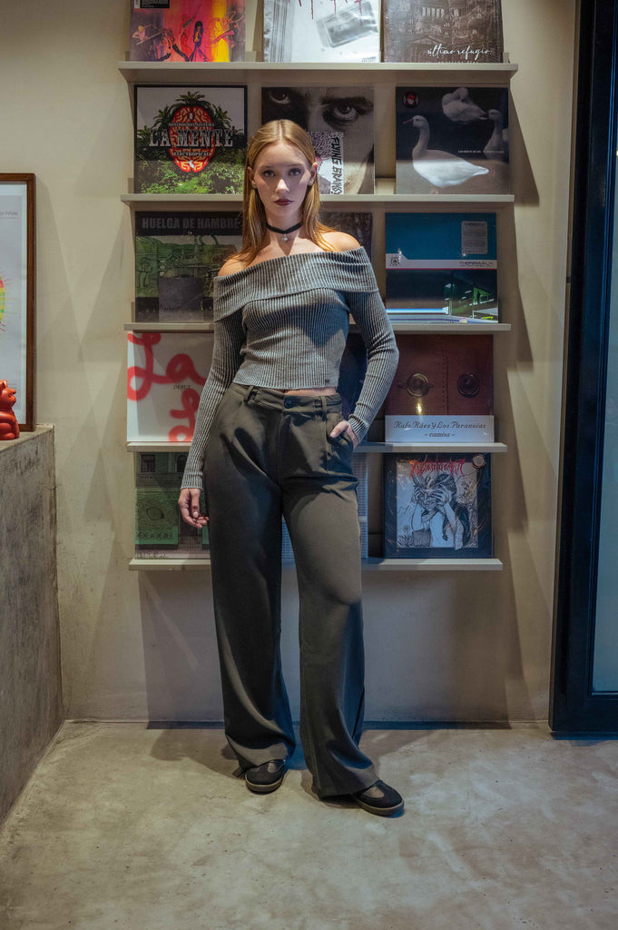 Sweater Off Shoulder Blitz CHOMPAS NOW 