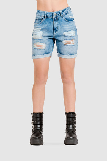 Short Denim Nell - Azul SHORTS NOW 