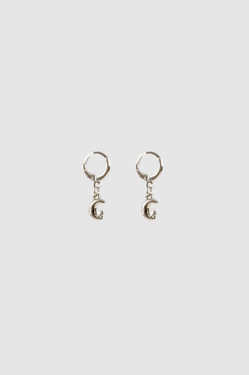 Arete Star Moon ARETES NOW Plateado 