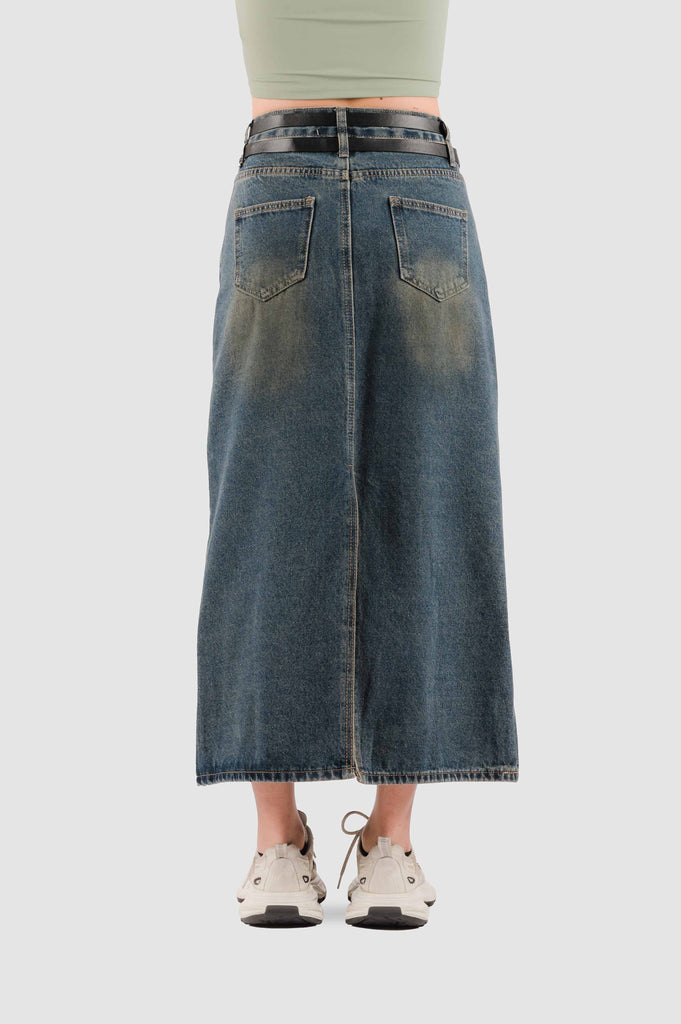 Maxi Falda Denim Crey FALDAS NOW 
