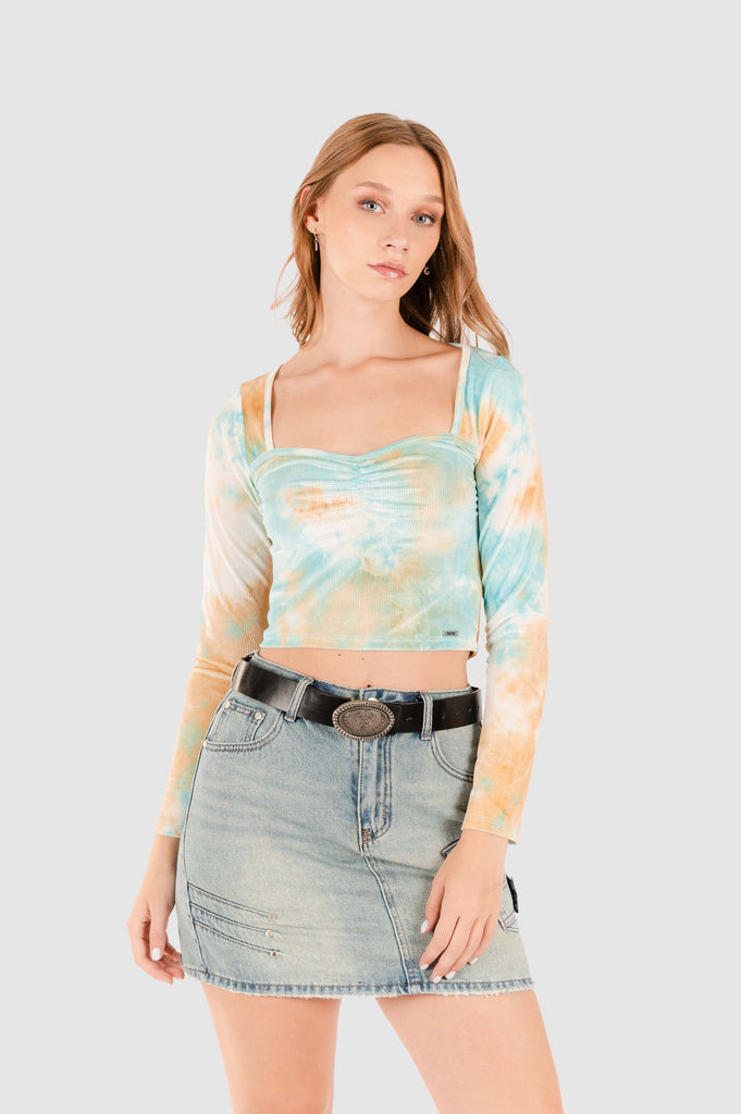 Croptop Leyna CROPTOPS NOW Beige Claro XS 