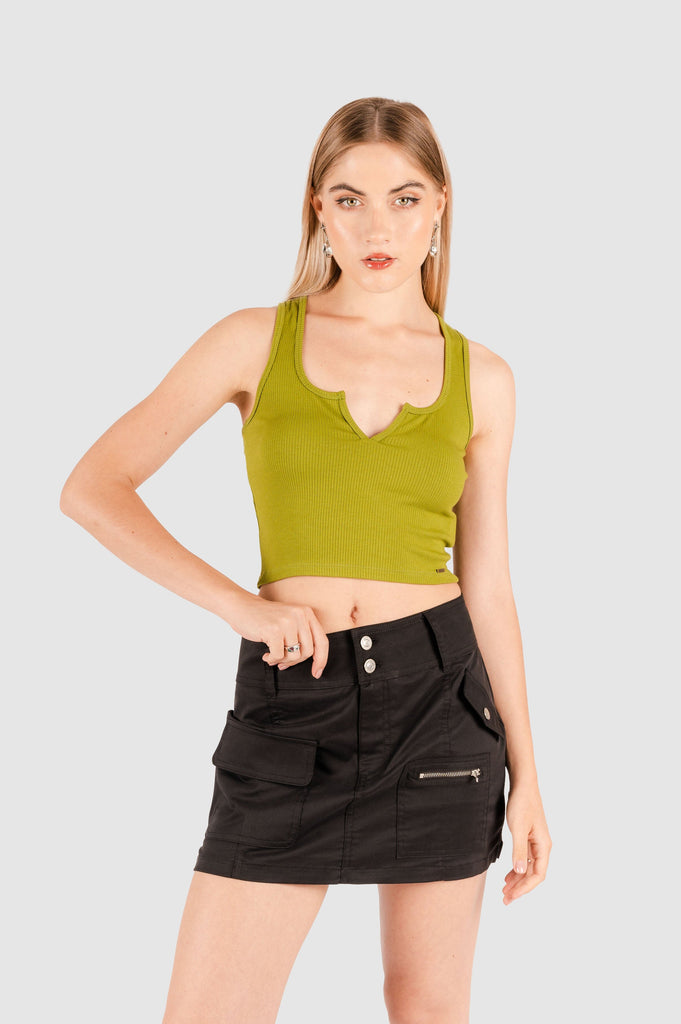 Crop Fit Phil CROPTOPS NOW Verde XS 