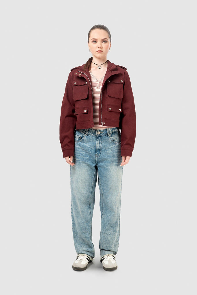 Casaca Crop Fit Hancox CASACAS NOW 