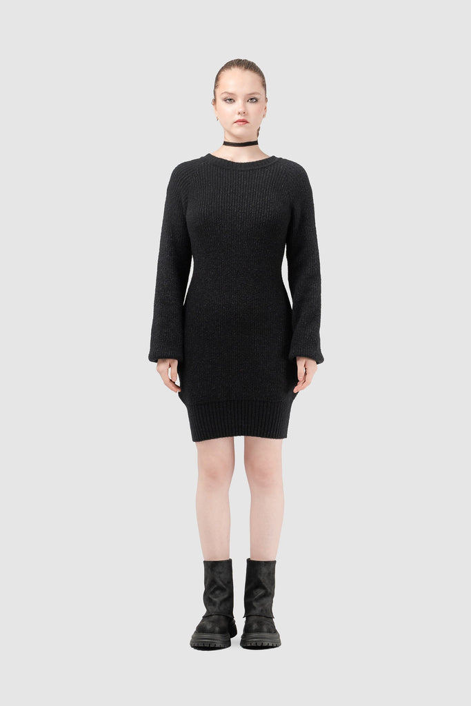 Mini Vestido Glow VESTIDOS NOW Negro M 