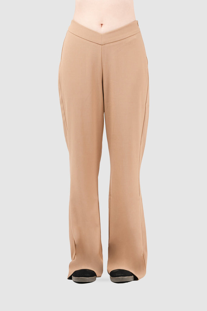 Pantalón Flare Fit Deion PANTALONES NOW Beige XS 