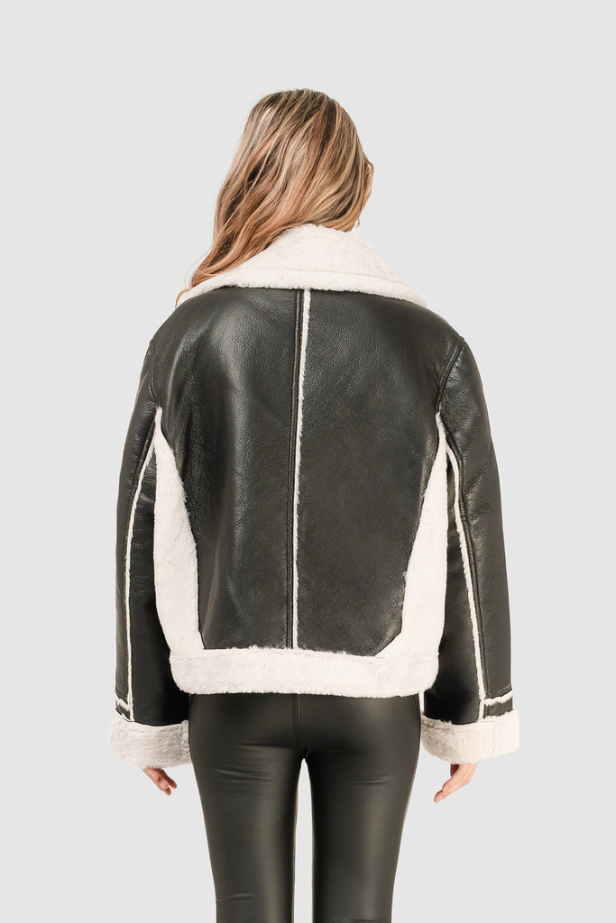 Casaca Cuero Agmes CASACAS NOW 