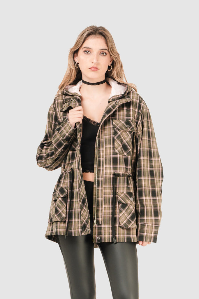 Parka Regular Fit Hopper ABRIGOS NOW Verde Oscuro XS 