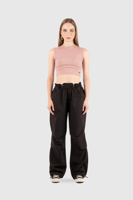 Pantalón Parachute Mawe - Negro PANTALONES NOW Peru 