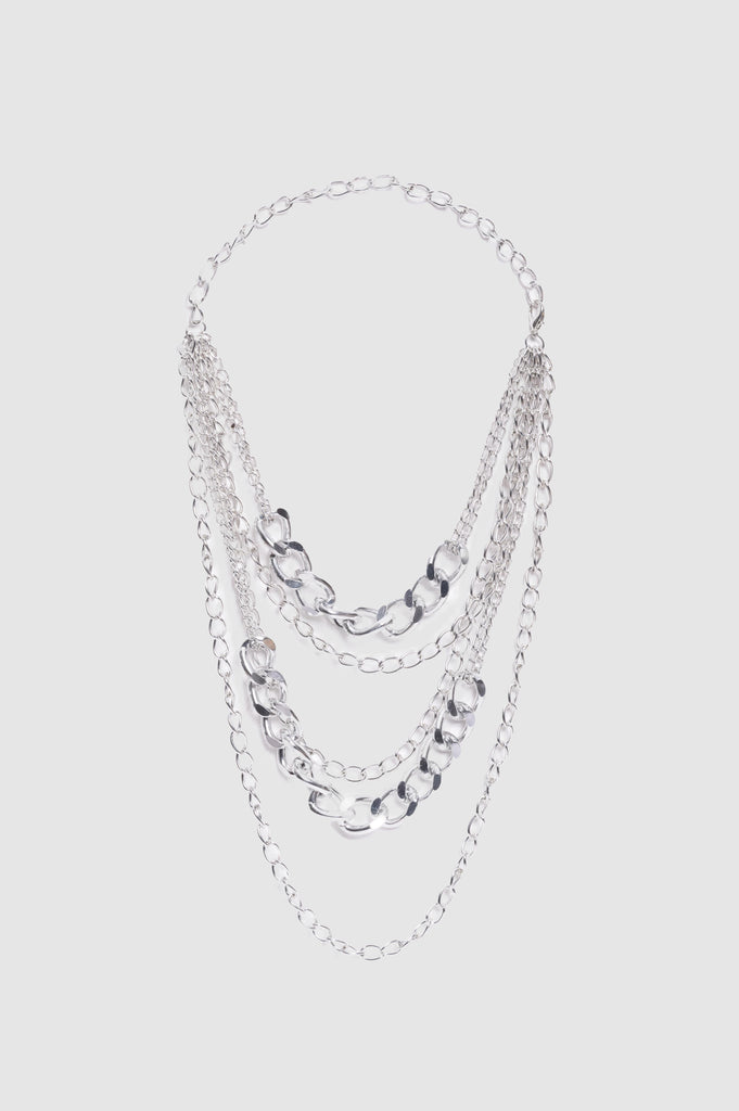 Collar X5 Queen COLLARES NOW Plateado 