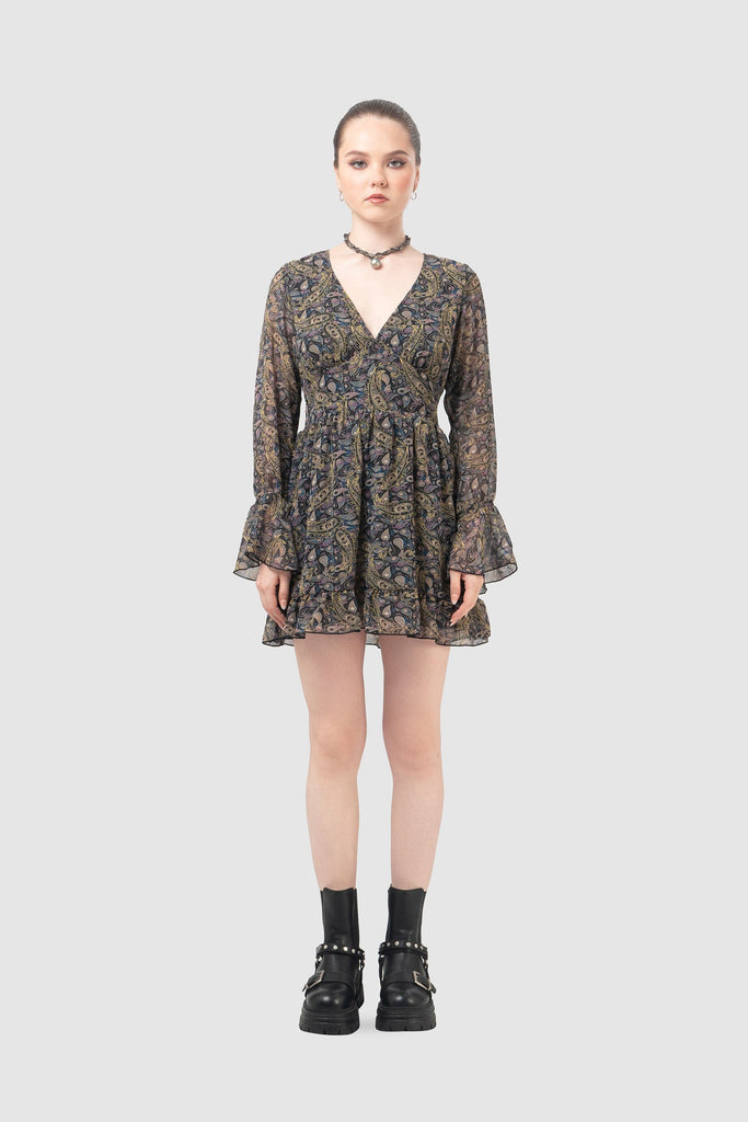 Mini Vestido Shea VESTIDOS NOW Azul Claro XS 