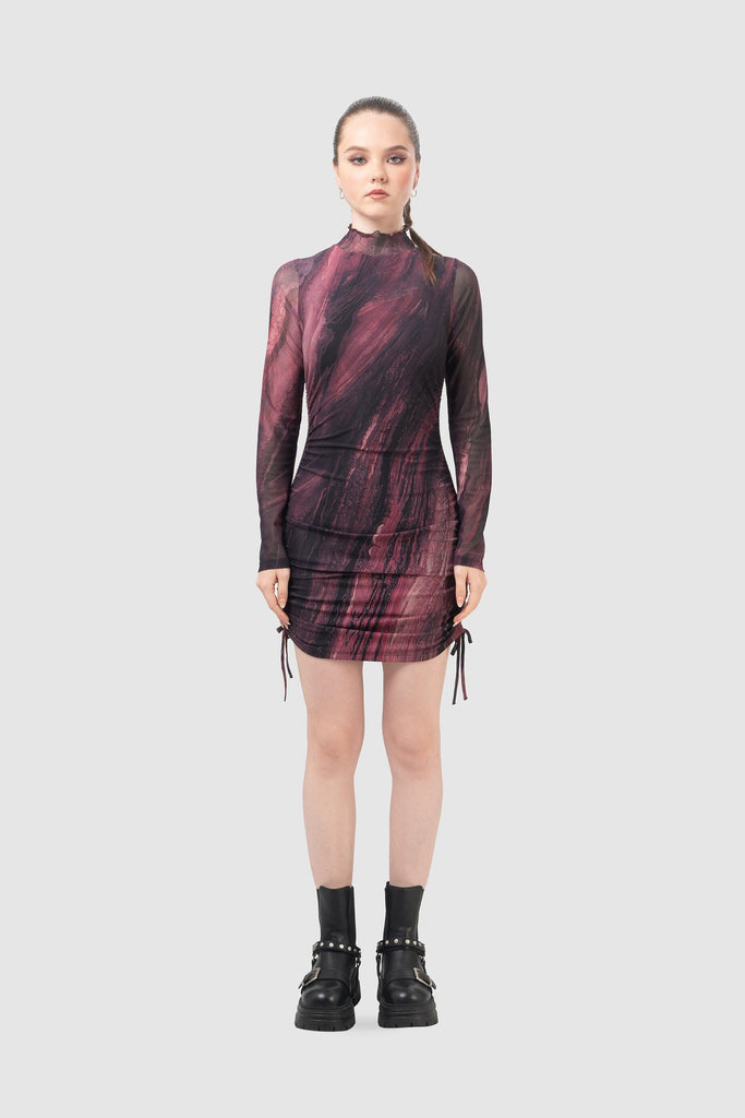 Mini Vestido Oswald VESTIDOS NOW Palo rosa XS 