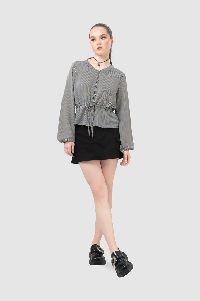 Blusa Regular Fit Swan BLUSAS NOW Negro XS 