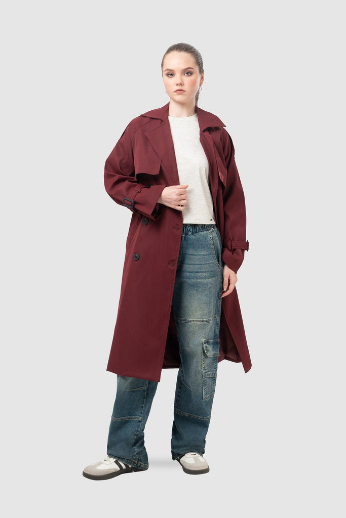 Gabardina Larga Kaly ABRIGOS NOW 