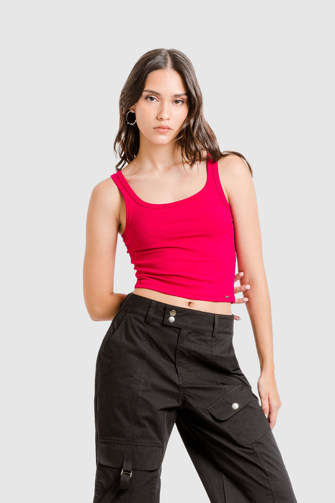 Crop Porter - Fucsia CROPTOPS NOW 