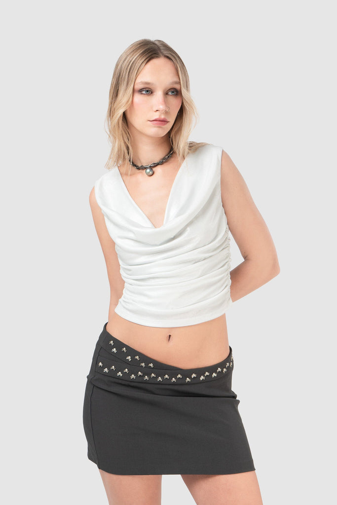 Blusa SLlim FIit Cetara BLUSAS NOW Perla XS 