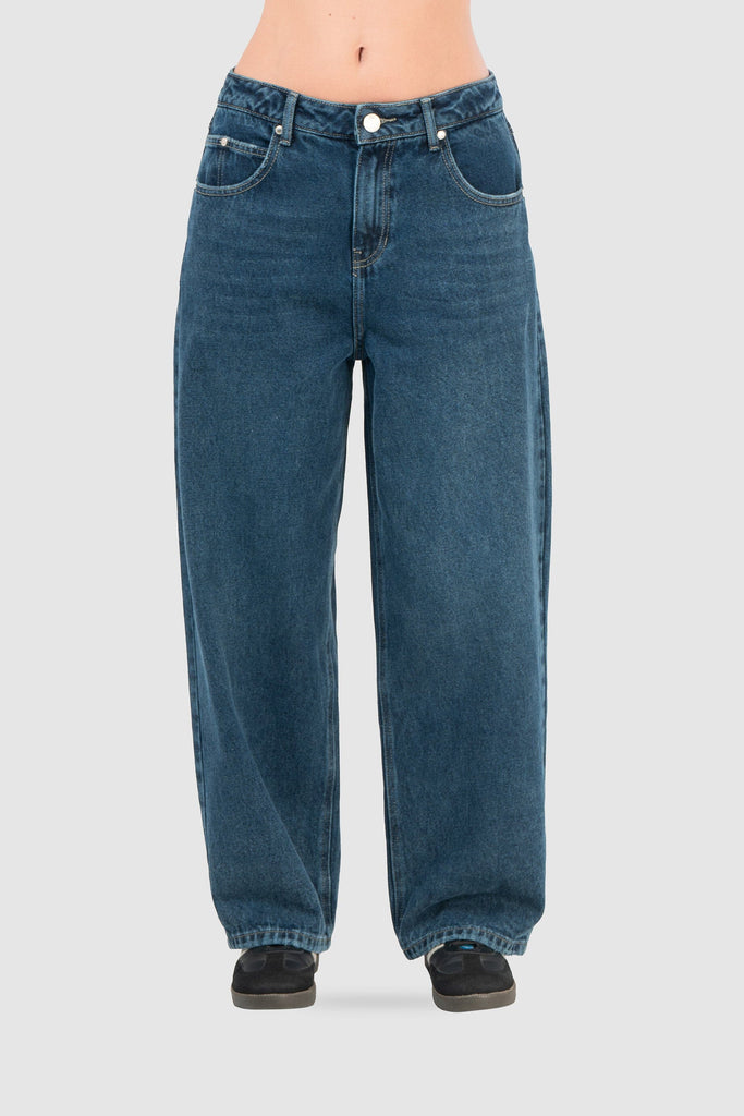 Pantalón Baggy Fit Hannah PANTALONES NOW Azul 24 