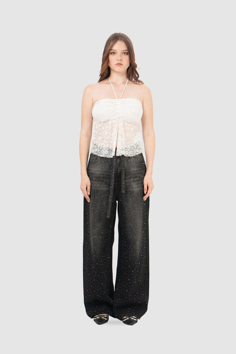 Pantalón Recto Fit Stars PANTALONES NOW 