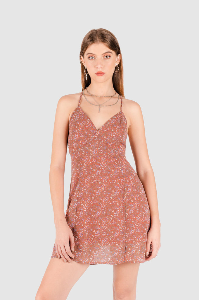 Mini Vestido Bogen VESTIDOS NOW Rojo claro XS 