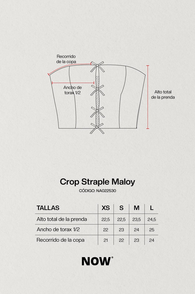 Crop Straple Maloy CROPTOPS NOW 