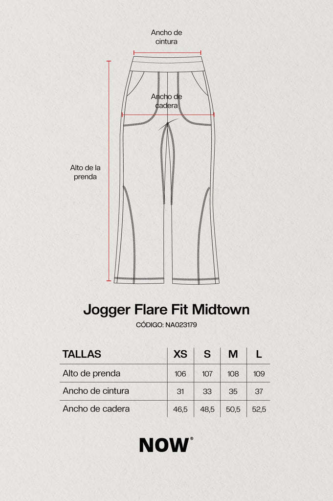 Jogger Flare Fit Midtown JOGGERS NOW 