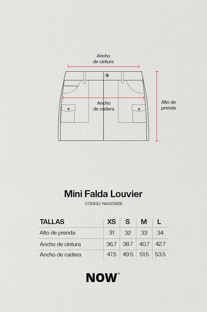 Mini Falda Louvier FALDAS NOW 