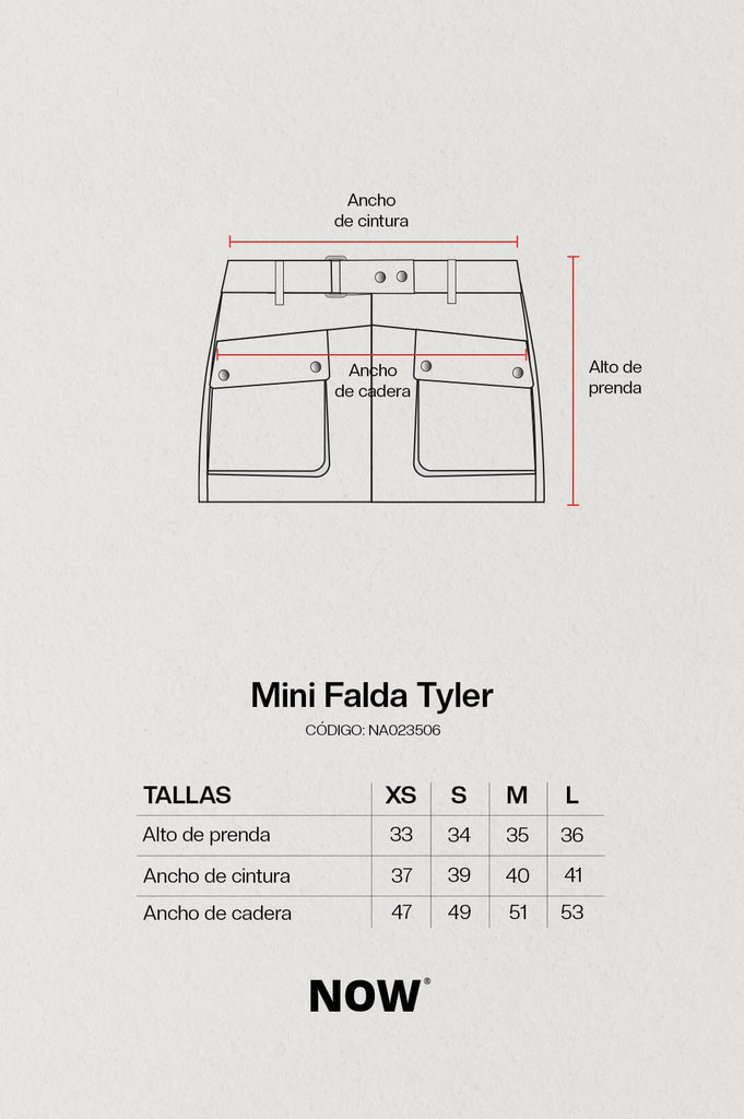 Mini FaldaTyler FALDAS NOW 
