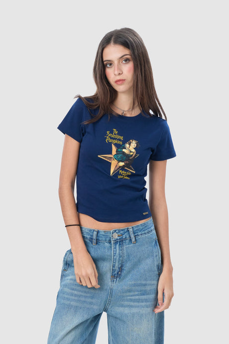 Polo Baby Tee Ash POLOS NOW Azul marino XS 