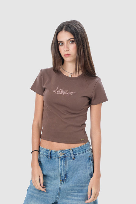 Polo Baby Tee Gyor POLOS NOW Marrón XS 