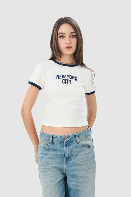 Polo Baby Tee Irossa POLOS NOW Azul XS 