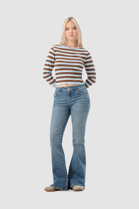Pantalón Flare Fit Aura PANTALONES NOW 