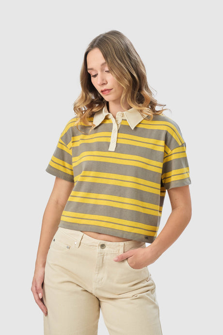 Polo Regular Fit Riviera POLOS NOW Amarillo X Small 
