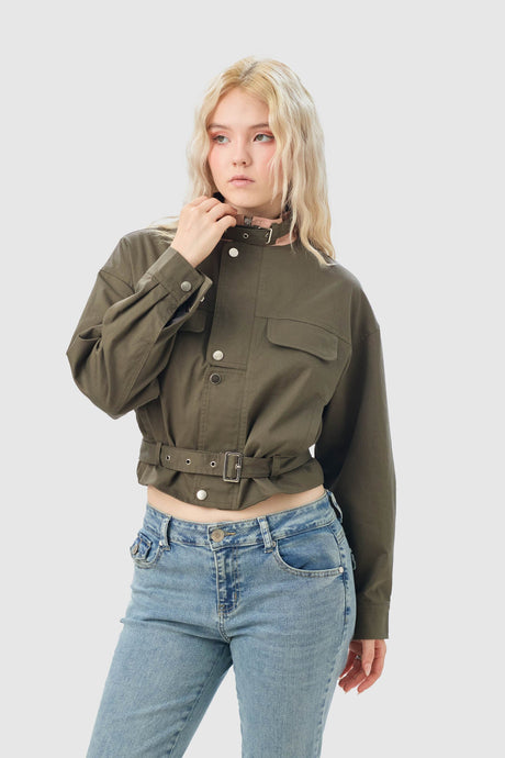 Casaca Regular Beht CASACAS NOW Verde X Small 