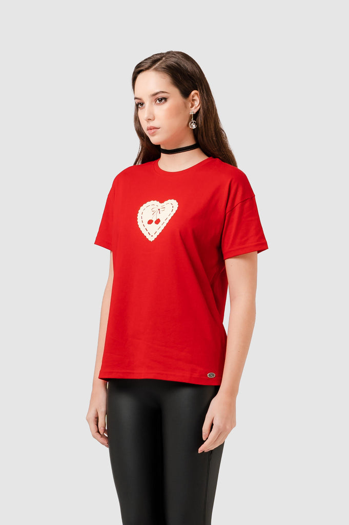 Polo Regular Fit Queezy POLOS NOW Rojo XS 