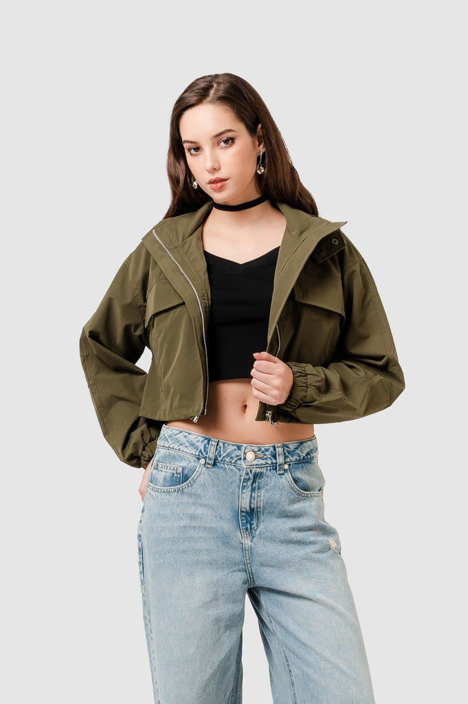 Casaca Boxy Fit Hedberg CASACAS NOW Verde XS 