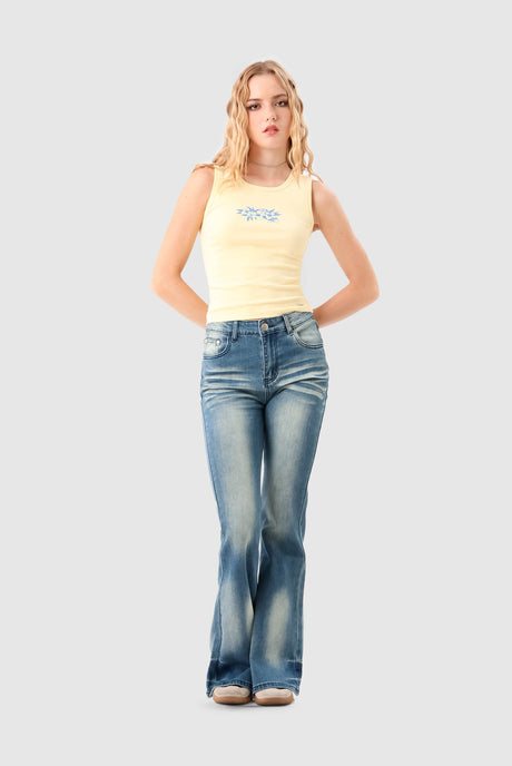 Tank Slim Fit Eauze CROPTOPS NOW 