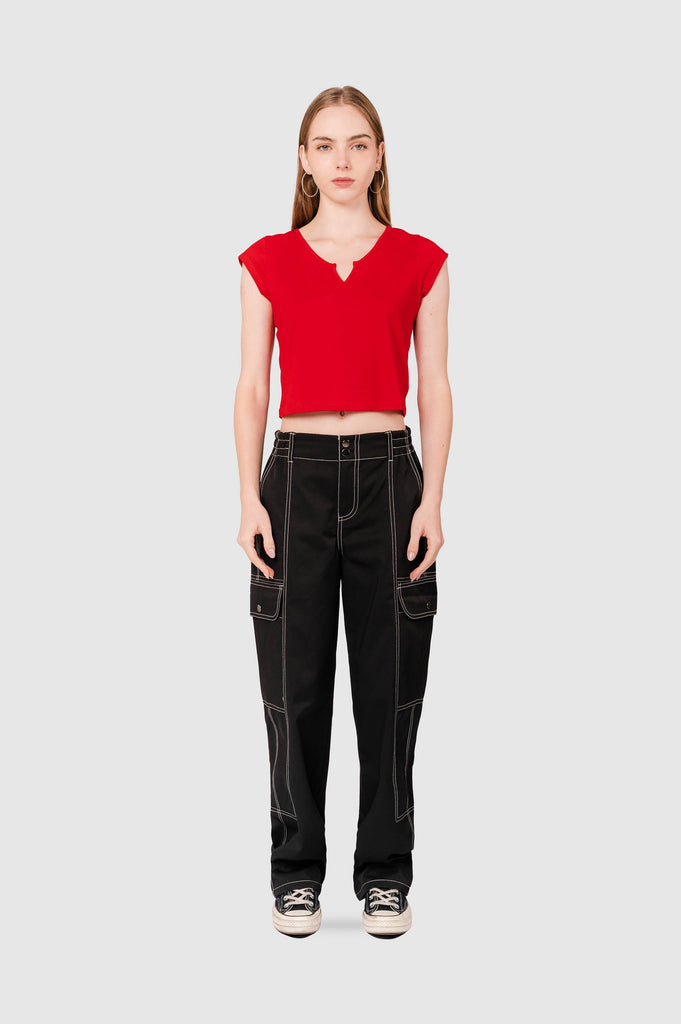 Polo Crop Fit Eddie CROPTOPS NOW 