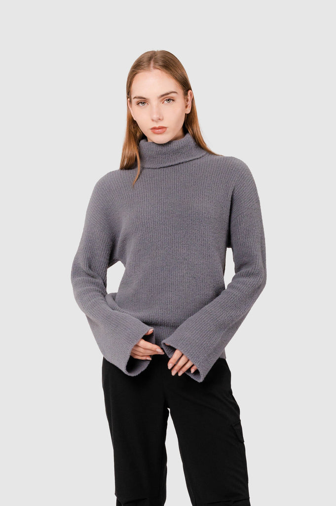 Sweater C/Alto Rising CHOMPAS NOW Gris XS 