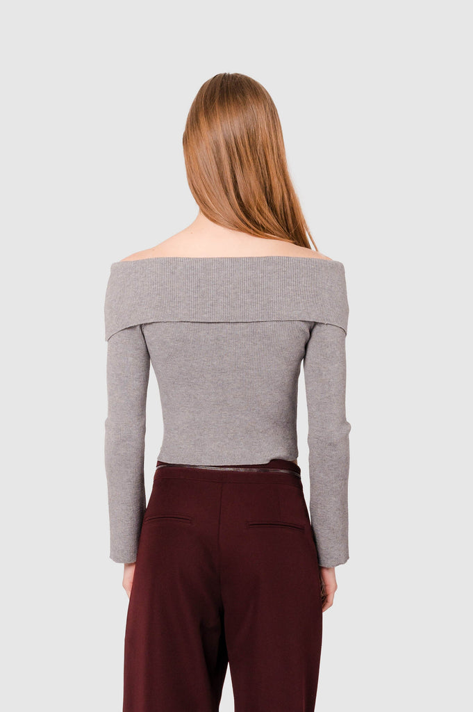 Sweater Off Shoulder Nieder CHOMPAS NOW 