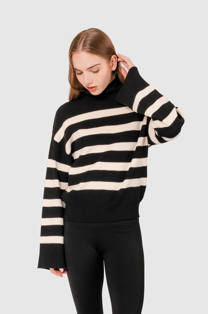 Sweater Regular Fit Sweater CHOMPAS NOW Negro XS 