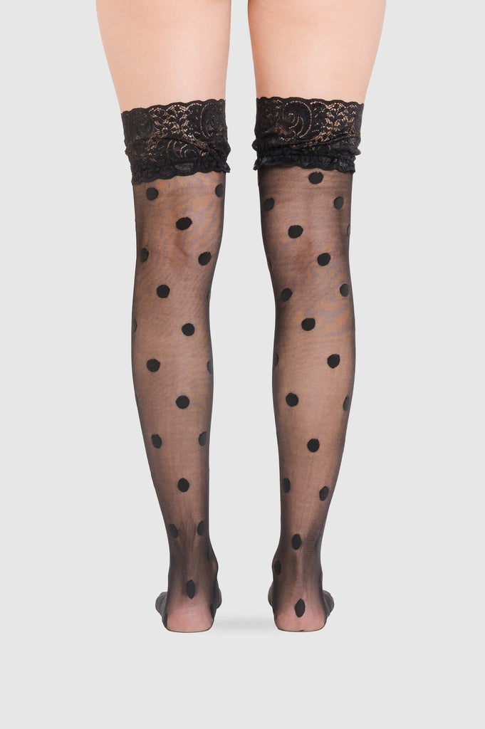 Medias Panty Black Pearls - Negro MEDIAS NOW 