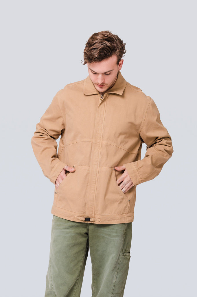 Casaca Boxy Fit Hamis - Beige CASACAS THE LOST BOYS 