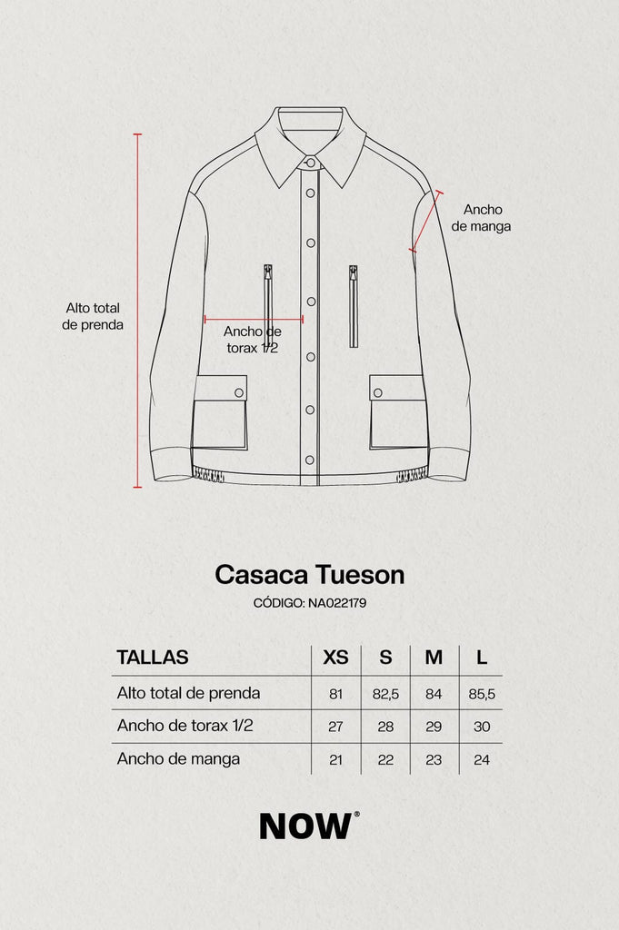 Casaca Tueson CASACAS NOW 